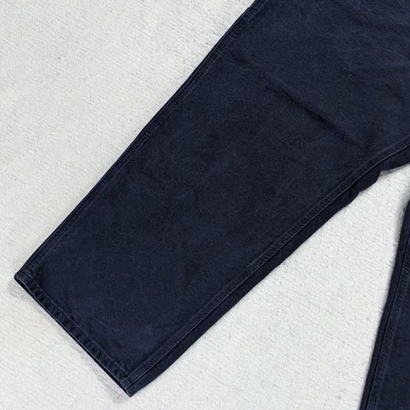 Carhartt B11-MDT Duck Canvas Loose Fit Carpenter Work Pants 43x28 Dark Blue - Picture 9 of 14